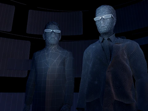 Scientific and technical personnel 3D Model