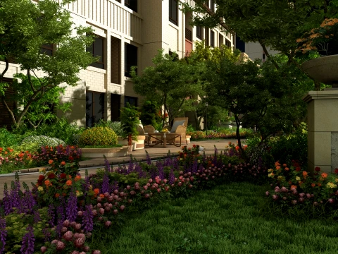 Urban architecture 3D Model