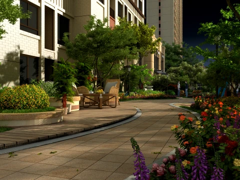 Urban architecture 3D Model
