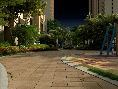 Urban architecture 3D Model