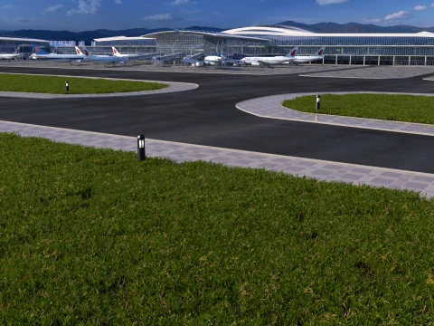 Airport 3D Model