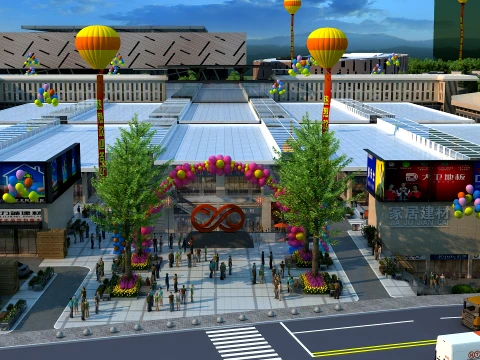 Architektura miejska Model 3D