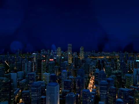 Architektura miejska Model 3D
