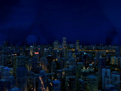 Urban architecture 3D Model