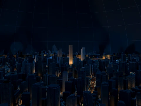 Urban architecture 3D Model