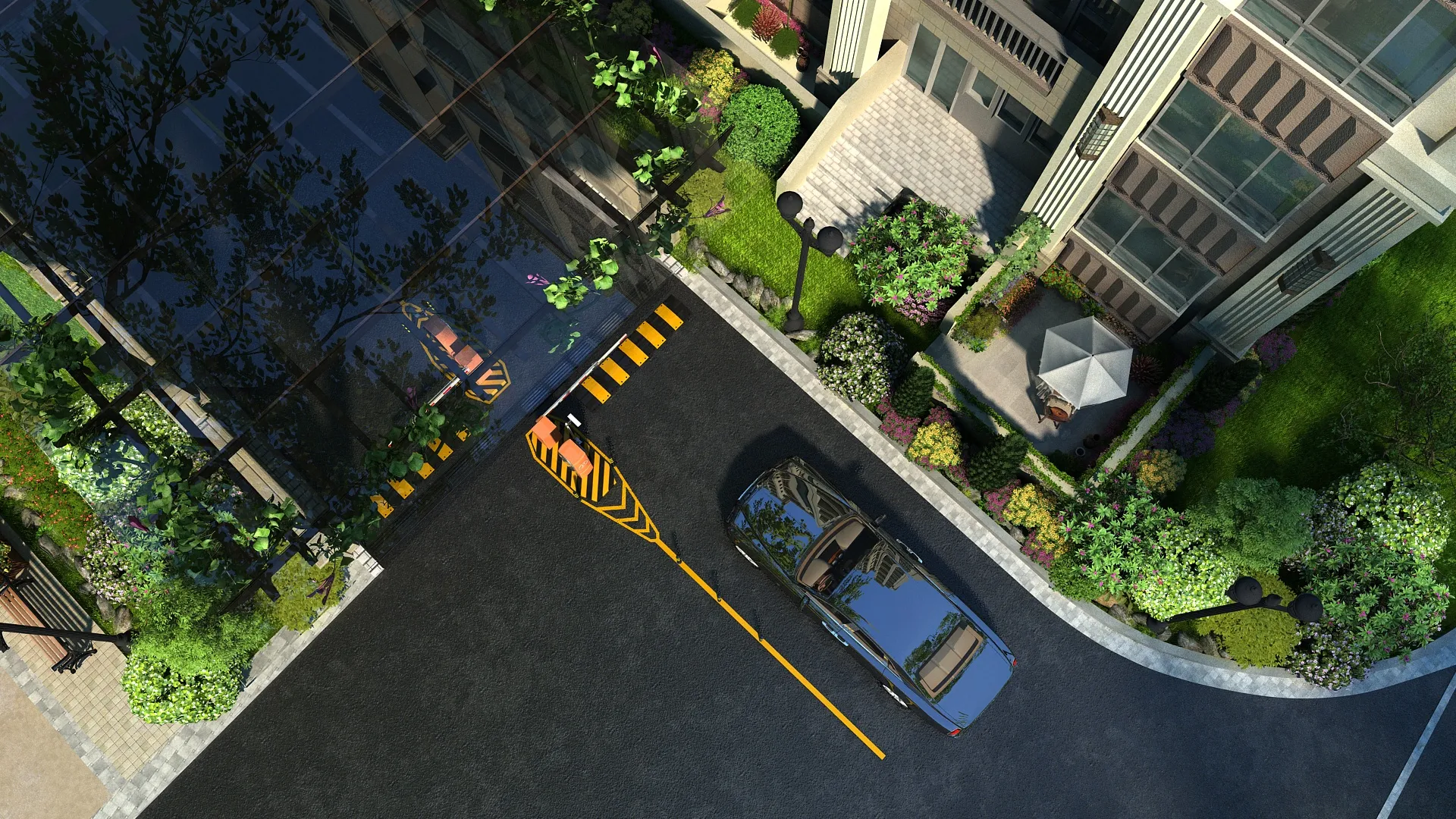 Urban architecture 3D Model .c4d .max .obj .3ds .fbx .stl .blend 
