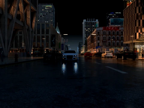 Architektura miejska Model 3D