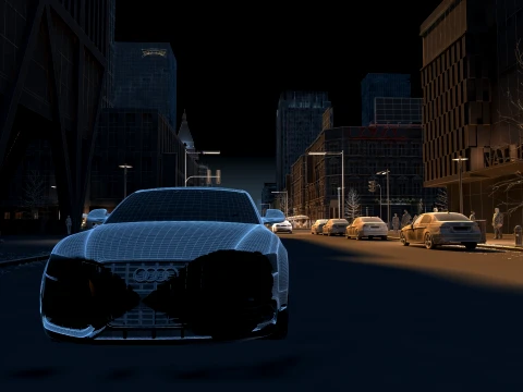 Urban architecture 3D Model