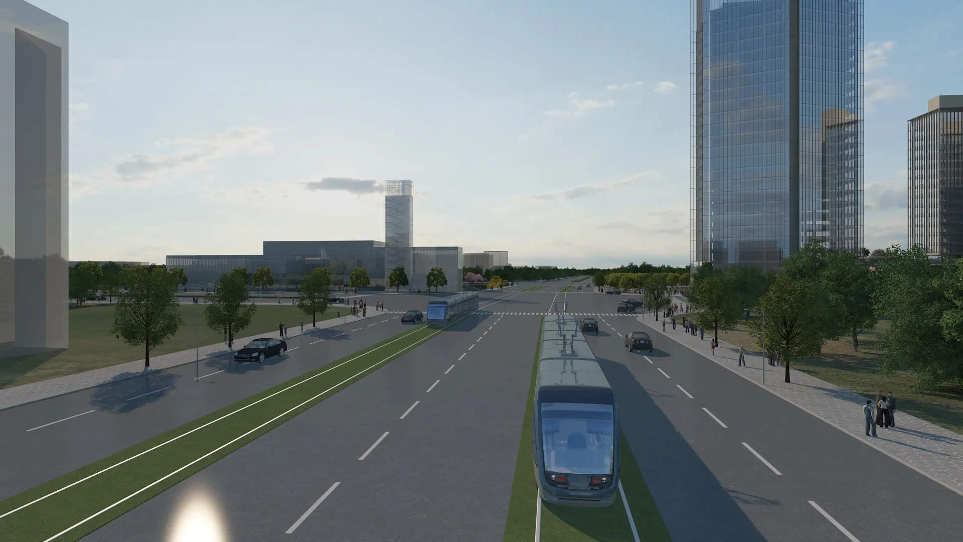 Urban architecture 3D Model .c4d .max .obj .3ds .fbx .stl .blend 