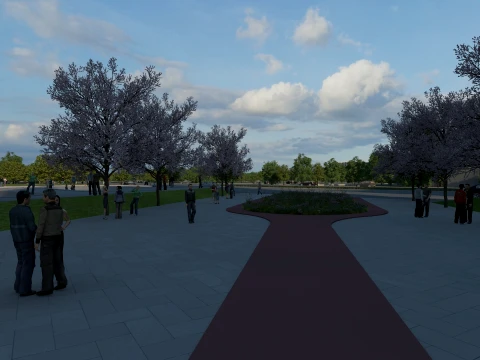 Urban architecture 3D Model