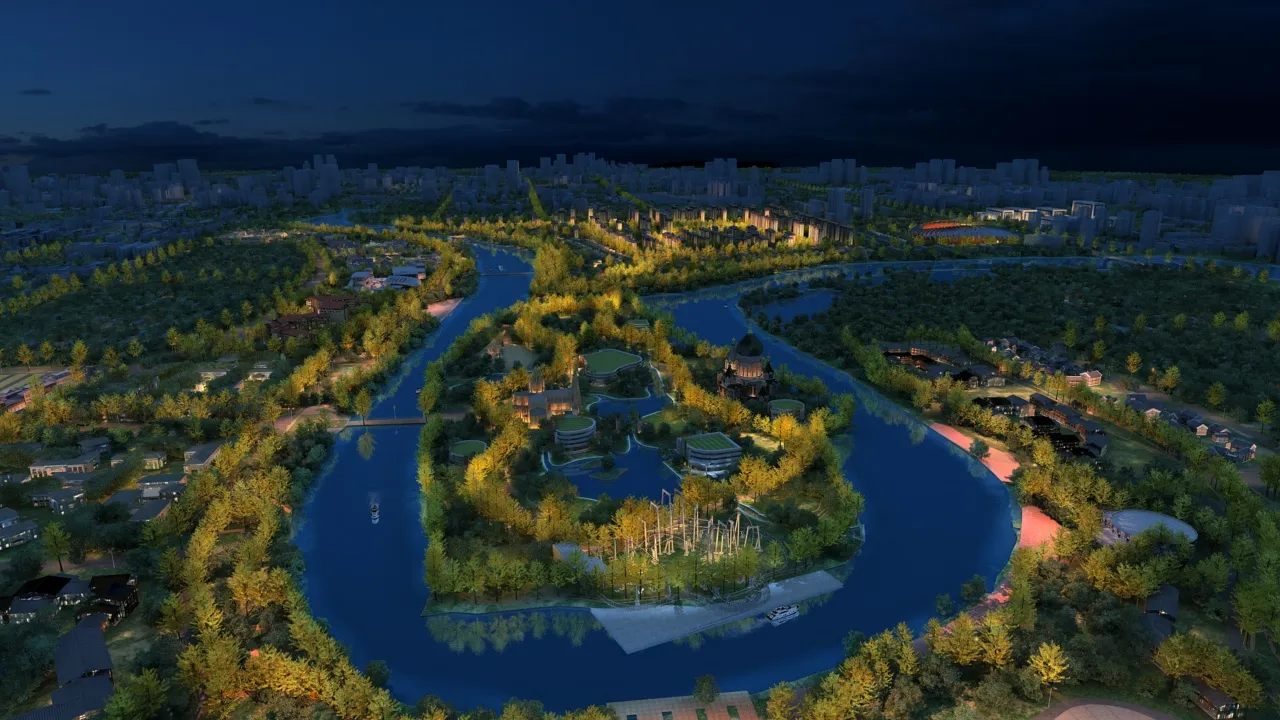 Urban greening 3D Model .c4d .max .obj .3ds .fbx .stl .blend 