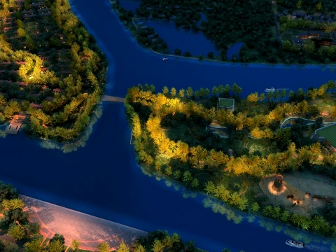 Urban greening 3D Model
