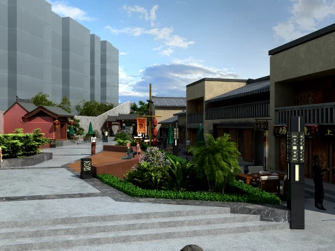 Urban architecture 3D Model