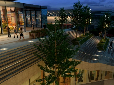 Urban architecture 3D Model