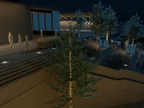 Urban architecture 3D Model