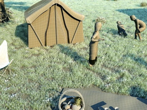 Camping 3D Model