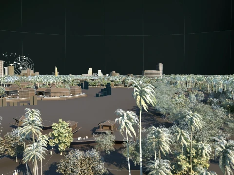 Island 3D Model