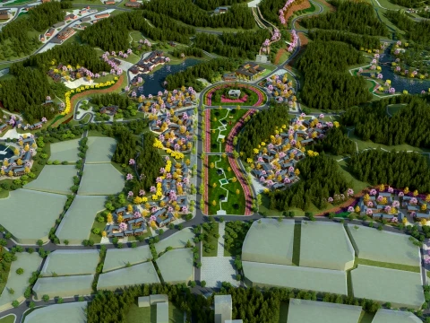 Cidade Modelo 3D