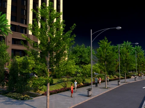 Urban architecture 3D Model
