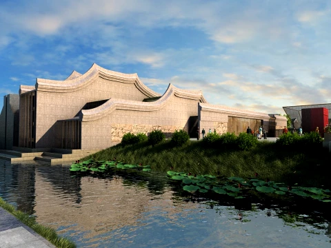 Ancient town 3D Model