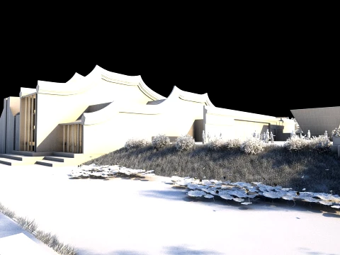 Ancient town 3D Model