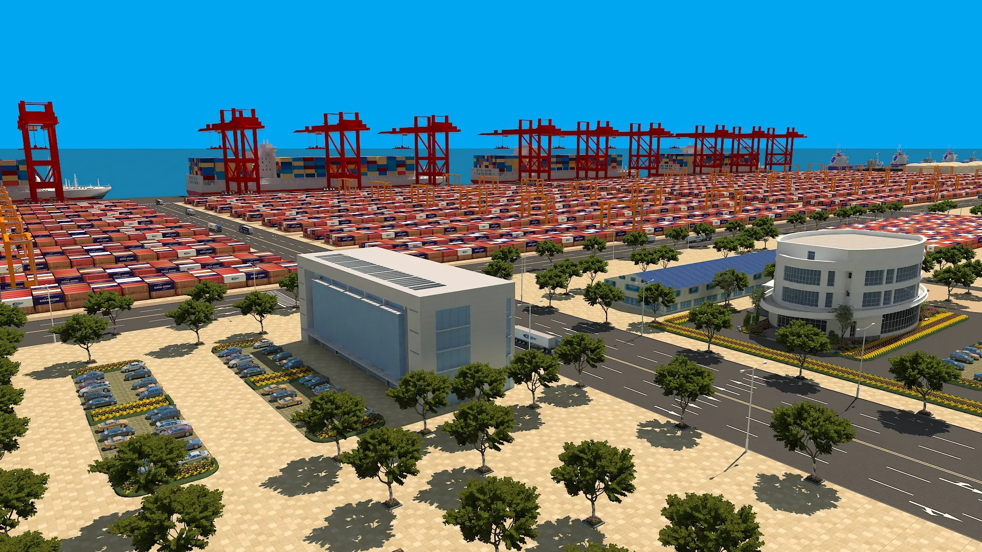 Port 3D Model .c4d .max .obj .3ds .fbx .stl .blend 