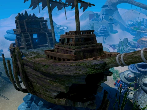 Shipwreck 3D Model