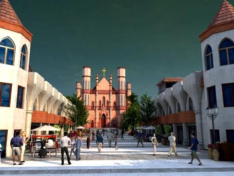 Church 3D Model