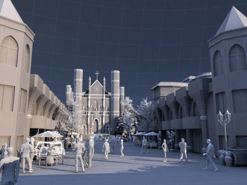 Church 3D Model