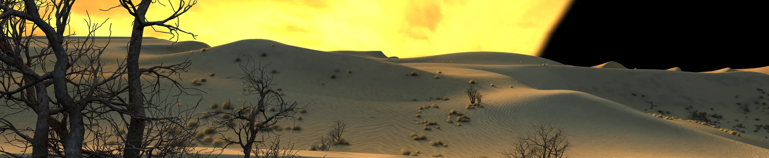 Desert 3D Model .c4d .max .obj .3ds .fbx .stl .blend 