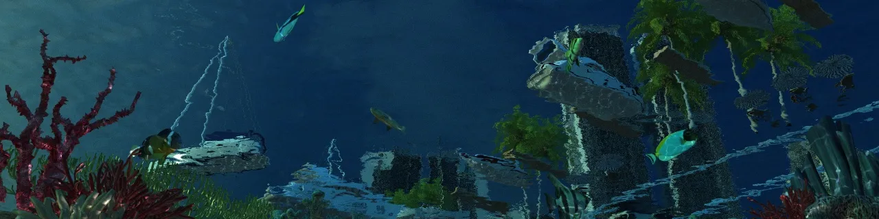 Underwater 3D Model .c4d .max .obj .3ds .fbx .stl .blend 