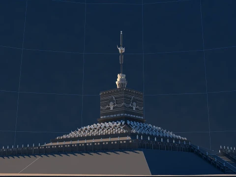 God pile 3D Model