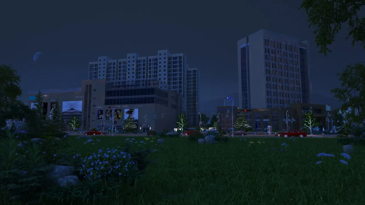 Urban architecture 3D Model .c4d .max .obj .3ds .fbx .stl .blend 
