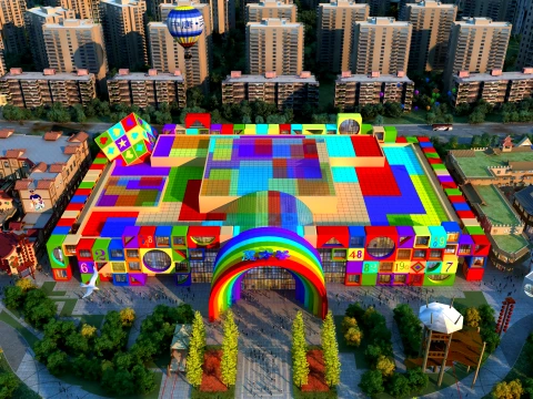 Urban architecture 3D Model