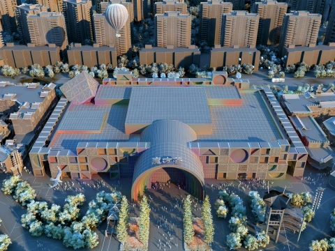 Urban architecture 3D Model