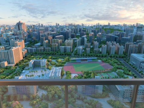 Urban architecture 3D Model