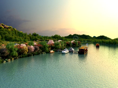 City park 3D Model