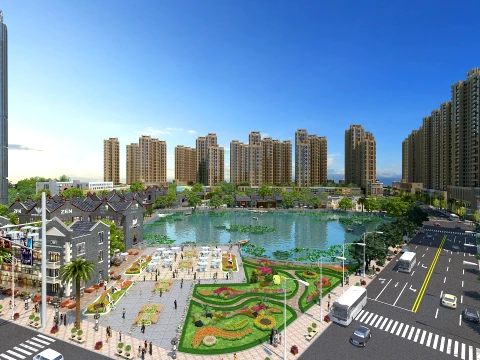 都市建築 3Dモデル