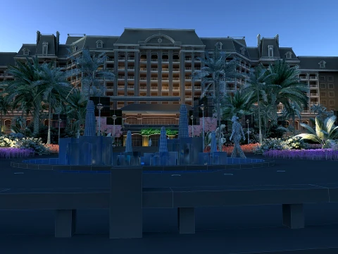 Hotel 3D Model