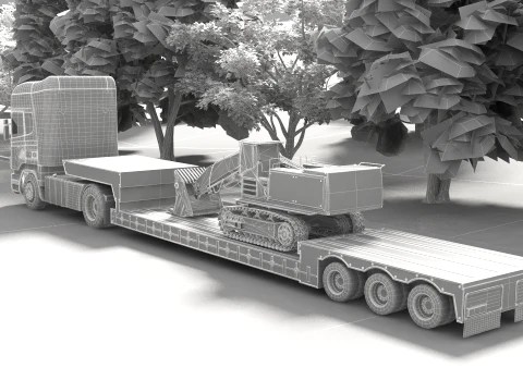Truck 3D Model