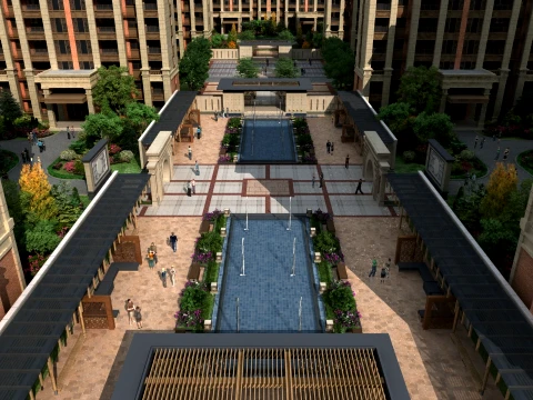 Urban architecture 3D Model