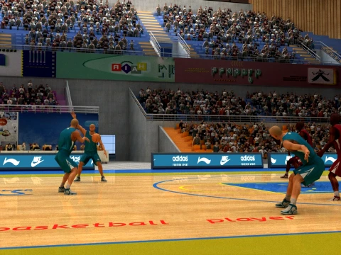 Basketball game 3D Model