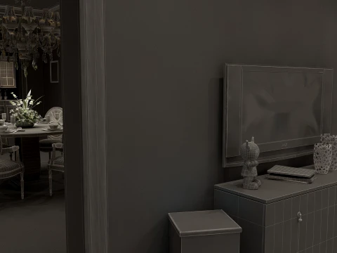Childrens bedroom 3D Model