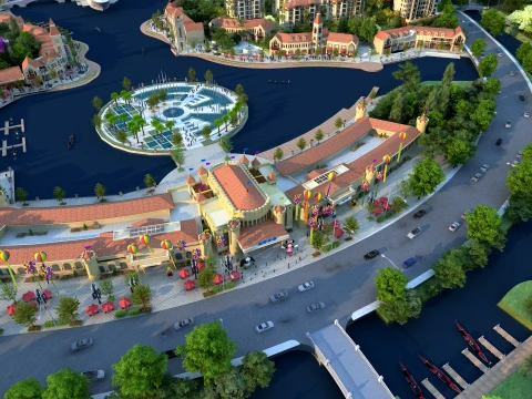 Urban architecture 3D Model