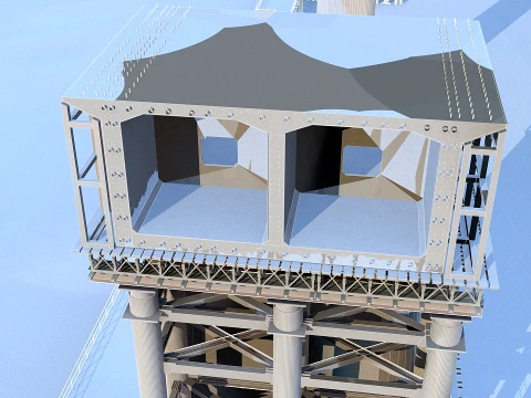 Build a bridge 3D Model