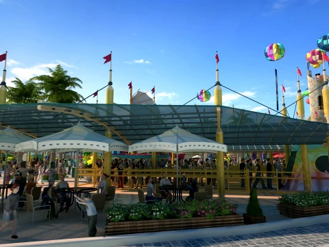 Ocean Park 3D Model