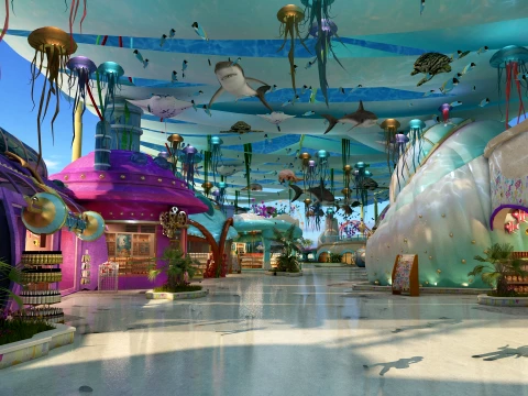 Ocean Park 3D Model