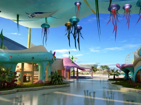Ocean Park 3D Model
