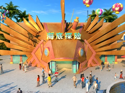 Ocean Park 3D Model