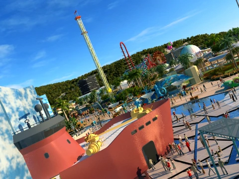 Ocean Park 3D Model